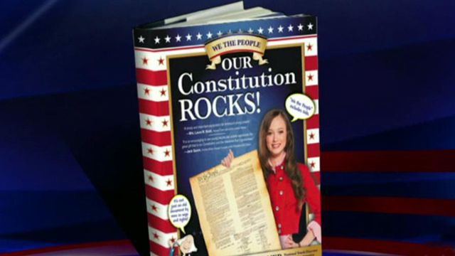 Children's history book, 'Our Constitution Rocks'