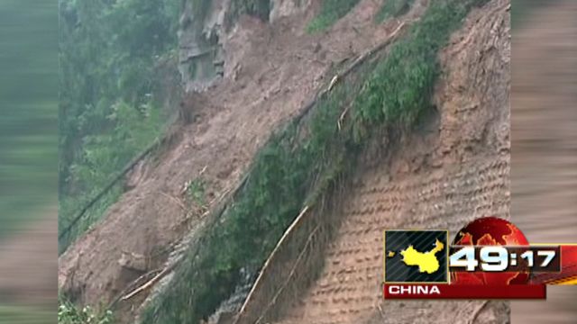 Around the World: Storms trigger landslide in China