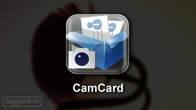 Tapped-In iPhone: Magically Digitize Business Cards