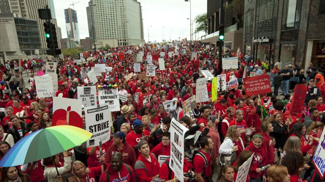 Progress in bid to end Chicago teachers strike?