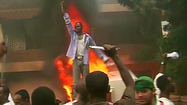 Violent protesters attack German embassy in Sudan
