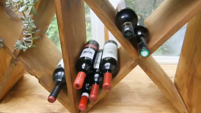How To Build a Wooden Wine Rack