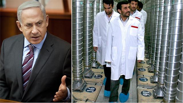 Israeli PM calls for 'red line' on Iran's nuclear program