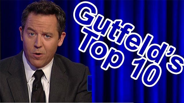 Gutfeld's Top 10 List for Obama