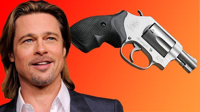 Brad Pitt, gun owner?