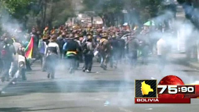 Around the World: Protests turn violent in Bolivia