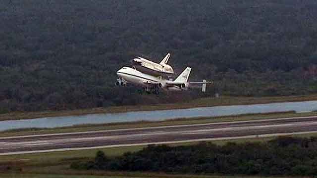 Endeavour takes off from Kennedy Space Center