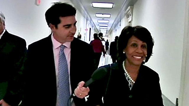 Jesse Watters Confronts Maxine Waters