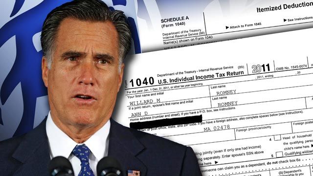 Romney releases 2011 tax returns