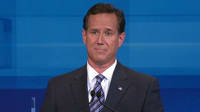 Santorum: Sex Isn't a Military Issue