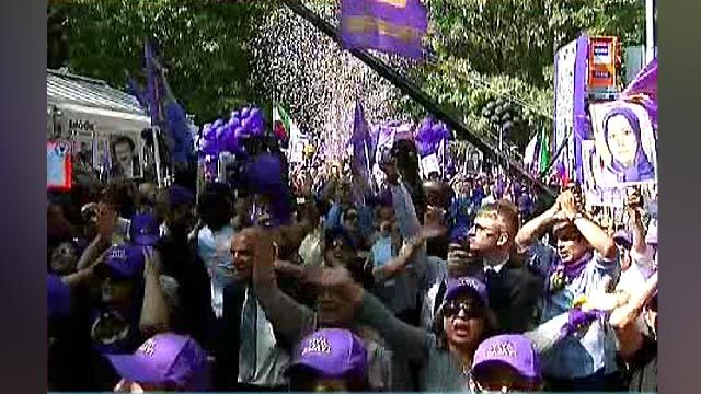 Protests Ahead of Ahmadinejad Speech