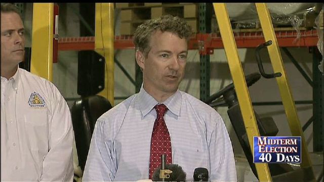 Rand Paul Out in Front in Kentucky