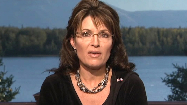 Palin Hints at Presidential Run