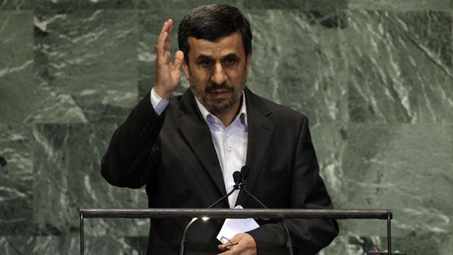 Ahmadinejad says Israel has 'no roots' in Middle East