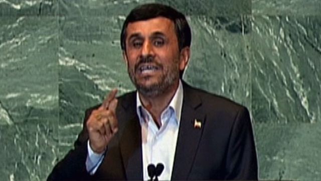 Ahmadinejad Claims 'U.S. Behind 9/11'