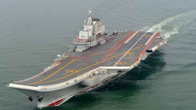 Chinese aircraft carrier causes concerns for US Navy