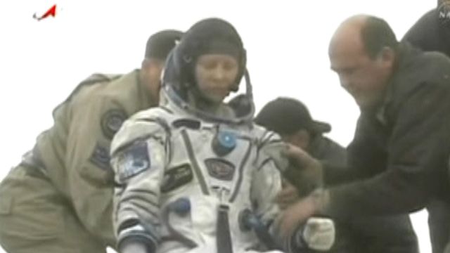 Astronauts' Bumpy Voyage 