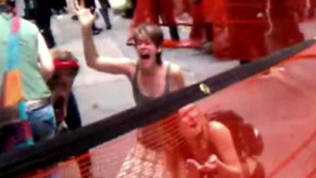 Excessive Force Used at Wall Street Protest?