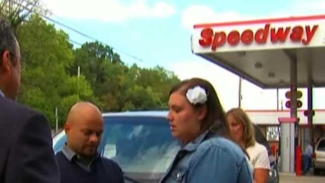 Couple Gets Married at Gas Station