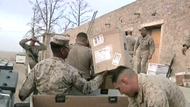 Group sends badly needed supplies to troops overseas