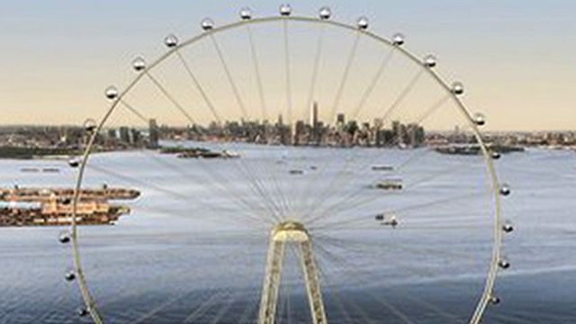 Plan For World’s Biggest Ferris Wheel on Staten Island