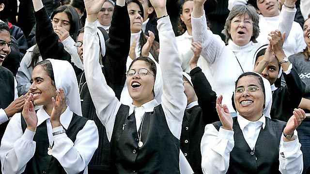 Nuns get involved in the battle for the White House