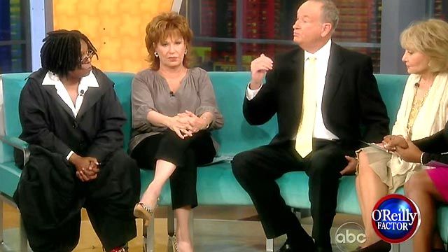 O'Reilly's Body Language on 'The View'
