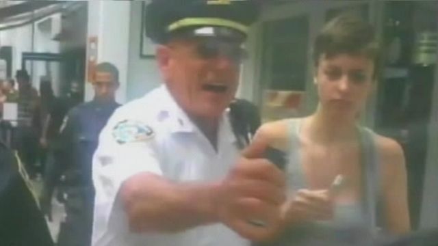 New Video Shows Cop Pepper Spraying Wall Street Protesters