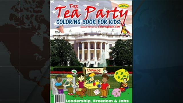 Controversial Tea Party Coloring Book