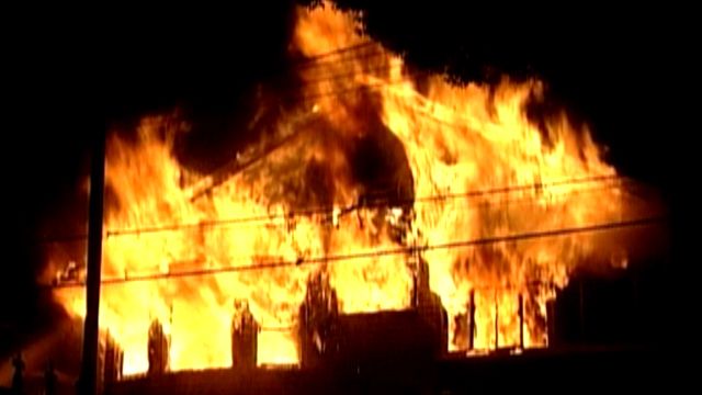 Rock Band's Recording Studio Up in Flames