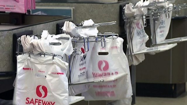 San Francisco Plastic Bag Ban at Grocery Checkout