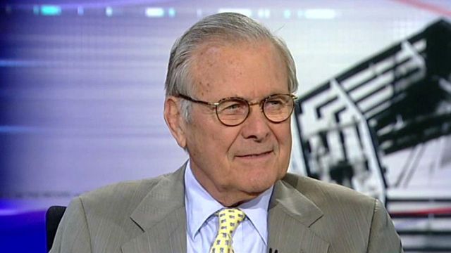 Rumsfeld: Officials 'wanted' video to be cause of attack