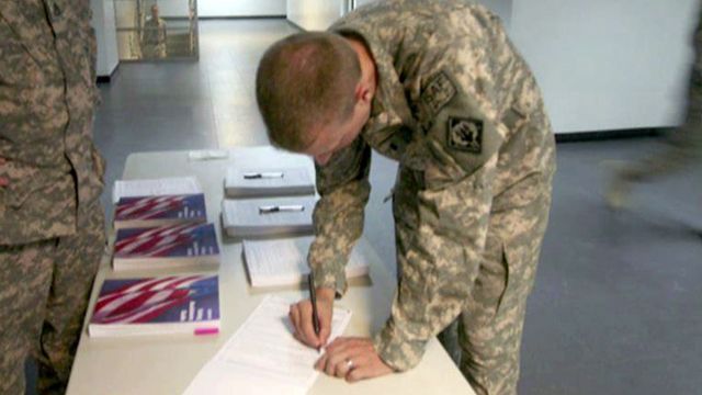 Deployed troops getting their ballots? Oliver North reports