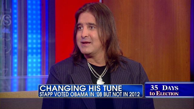 'Creed' Lead Singer Scott Stapp: 'It's Hard to Trust President Obama for a Second Time'