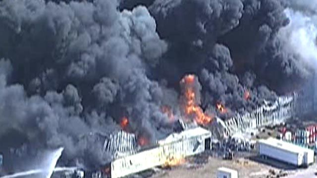 Massive Chemical Plant Fire in Texas