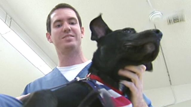 Inmates train rescue dogs