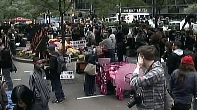 Protesters Prepare for Occupy D.C. Rally in Washington