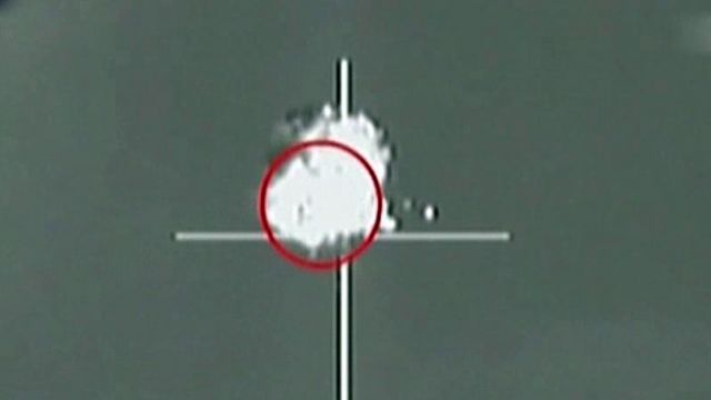 Israeli air force strikes down drone