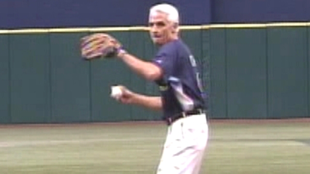 Just a Bit Outside: Crist's Wild First Pitch