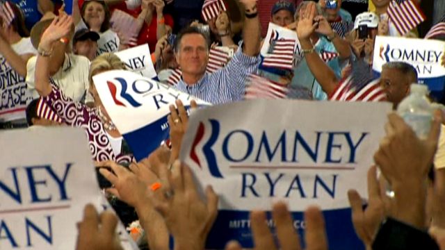 Debate victory earns Romney bounce in polls, larger crowds