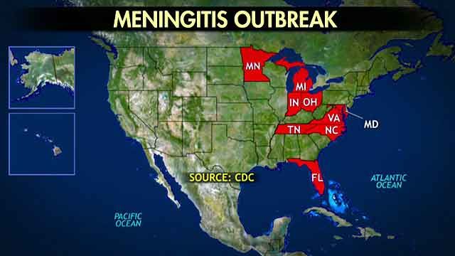 CDC: 91 cases of rare fungal meningitis surface