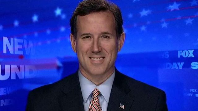 Rick Santorum on Challenging GOP Frontrunners