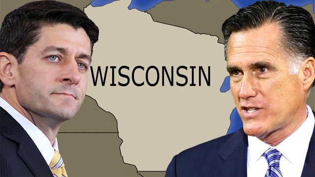 Will Paul Ryan help Romney win Wisconsin?
