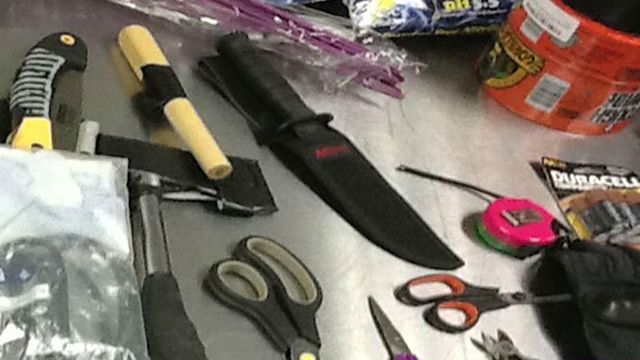 Man arrested at LAX with suspicious items in luggage