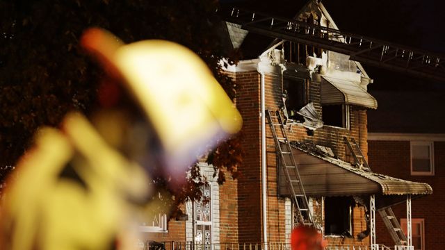 Across America: Blaze rips through Baltimore home, killing 5