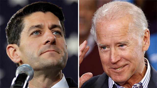 Nation's spending to be focus of Biden vs. Ryan debate
