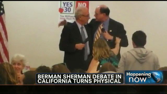 Caught on Tape: California Congressional Debate Turns Oddly Physical
