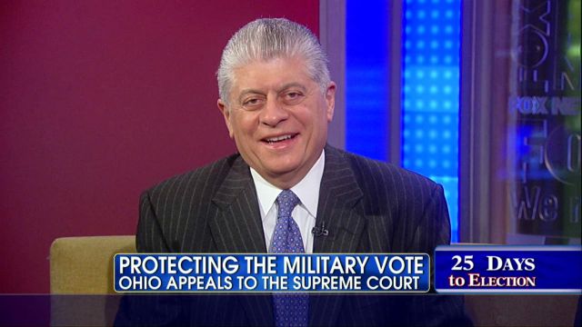 Napolitano on New Ruling Banning Military Personnel From Voting Early