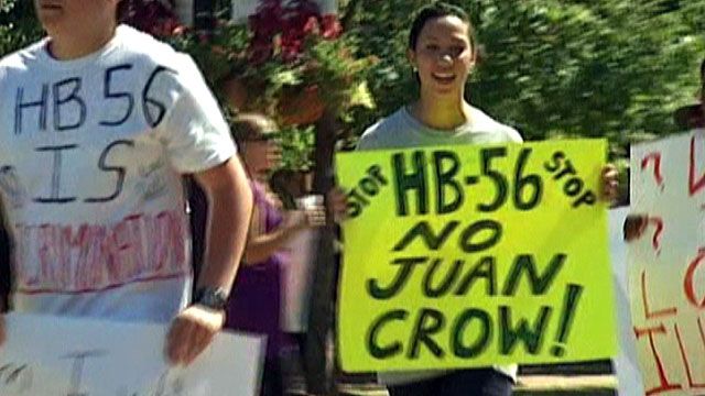 Alabama Residents Protest Strict Immigration Laws