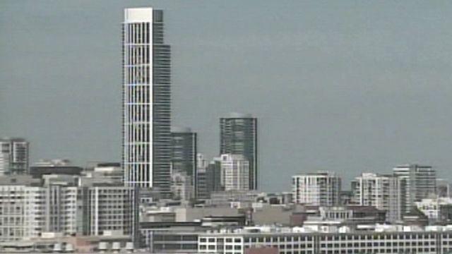 Skyscraper vs. Sun Battle in San Francisco
